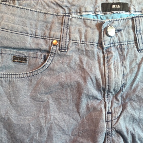 HUGO BOSS LIGHT BLUE PANTS - Picture 2 of 7